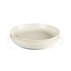 Its high edge means that it fits most dishes and makes it stackable and pack-friendly.